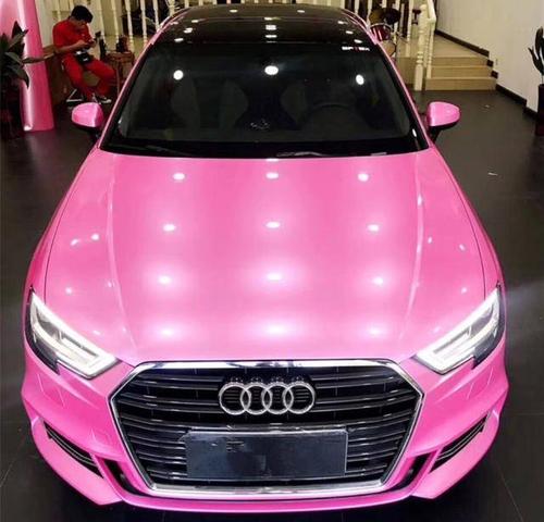 奥迪a3女士版粉色,奥迪a3粉丝