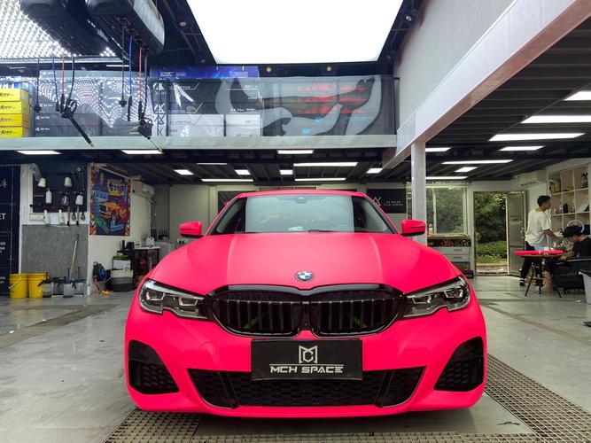 粉色宝马3系多少钱／宝马325li粉色