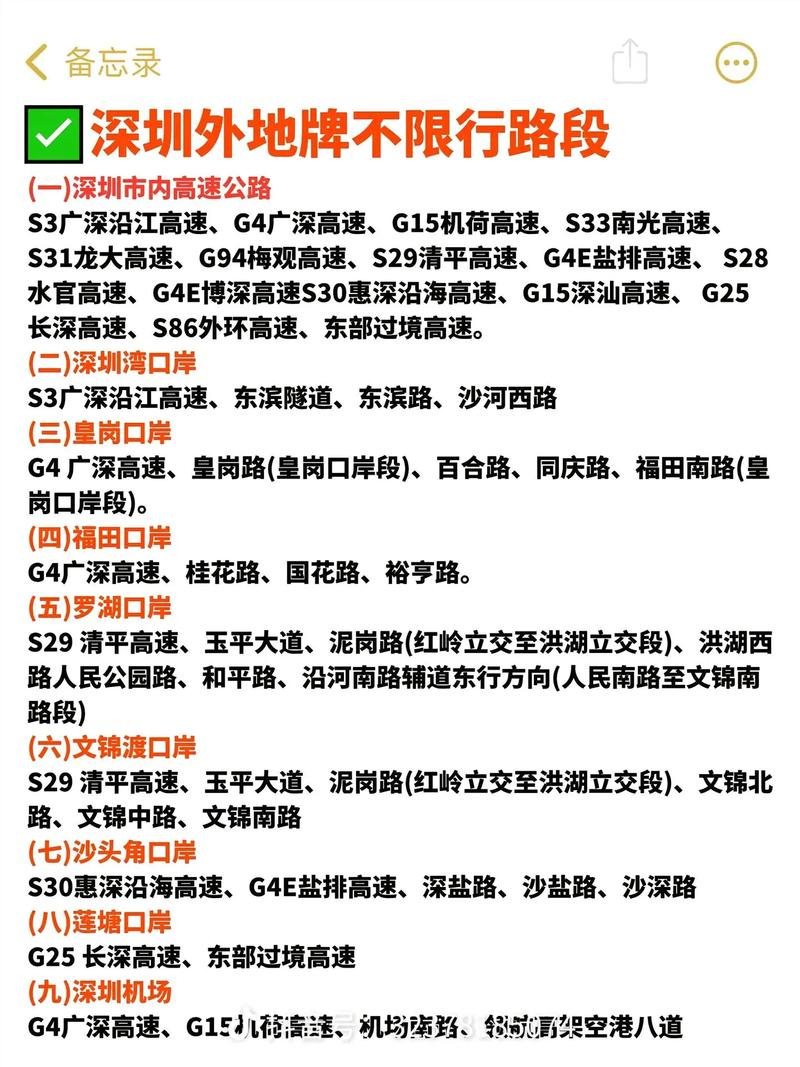 深圳限行时间和范围／深圳限行时间时间段