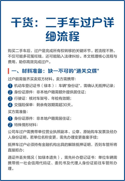私人车过户给私人流程 私人车辆买卖怎么过户