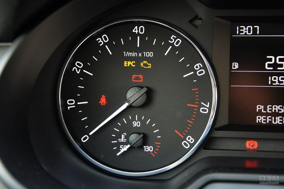 斯柯达显示屏图标大全 斯柯达汽车仪表图标