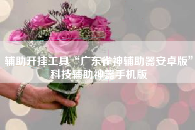 辅助开挂工具“广东雀神辅助器安卓版	”科技辅助神器手机版